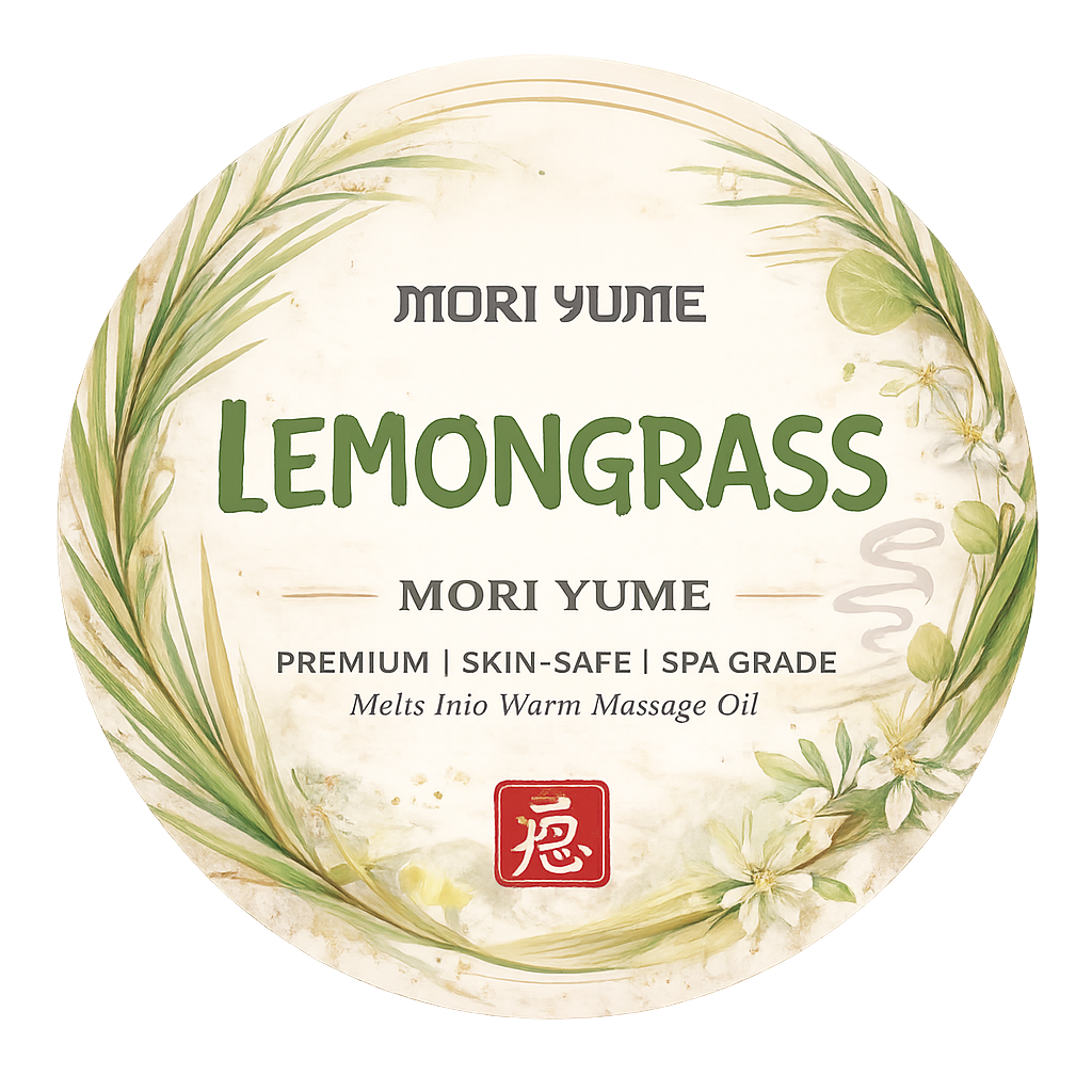 Lemongrass Melt Massage Candles - Box of 20