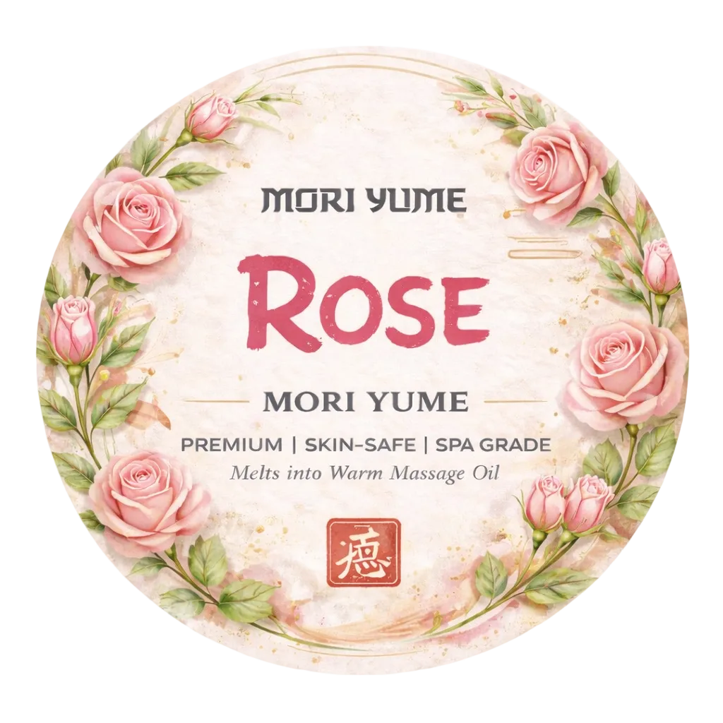 Rose Melt Massage Candles -Box of 20