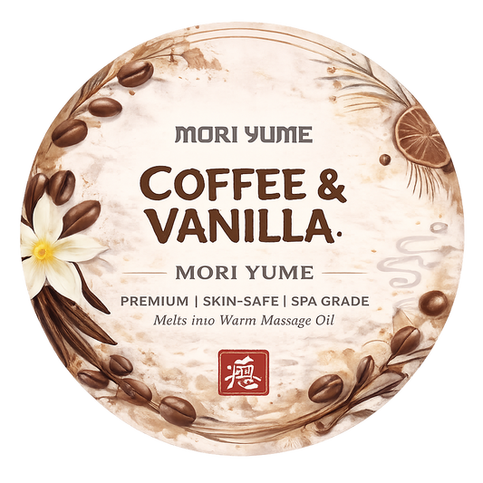 Coffee and Vanilla Massage Candle