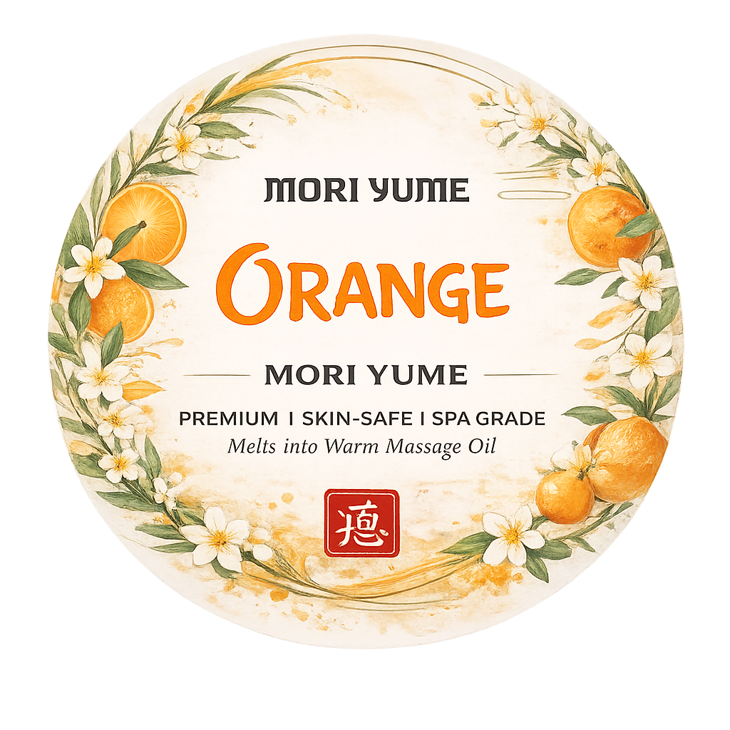 Orange Massage Candle