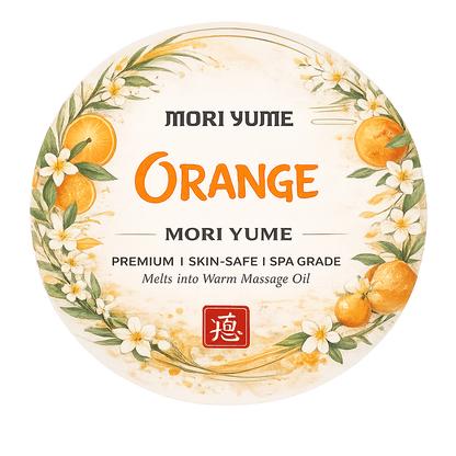 Orange Massage Candle