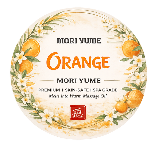 Orange Massage Candle